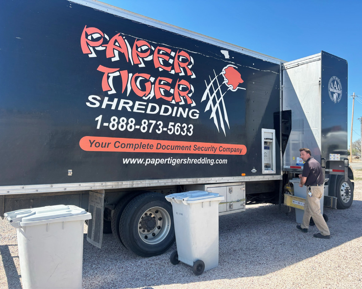 The free Community Shred Day was a success on Saturday, May 2. Thank you to the Mullen Commercial Club for sponsoring the event. Gerri Peterson