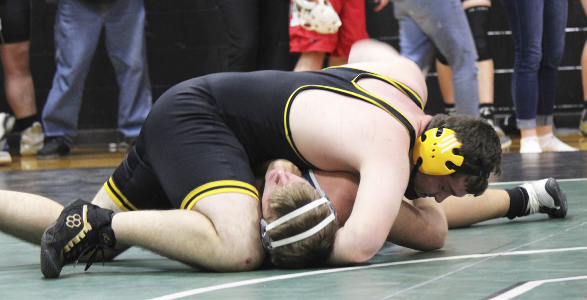 Tel Kvanvig competing at the Knights Invite last Saturday. Kris Forsen