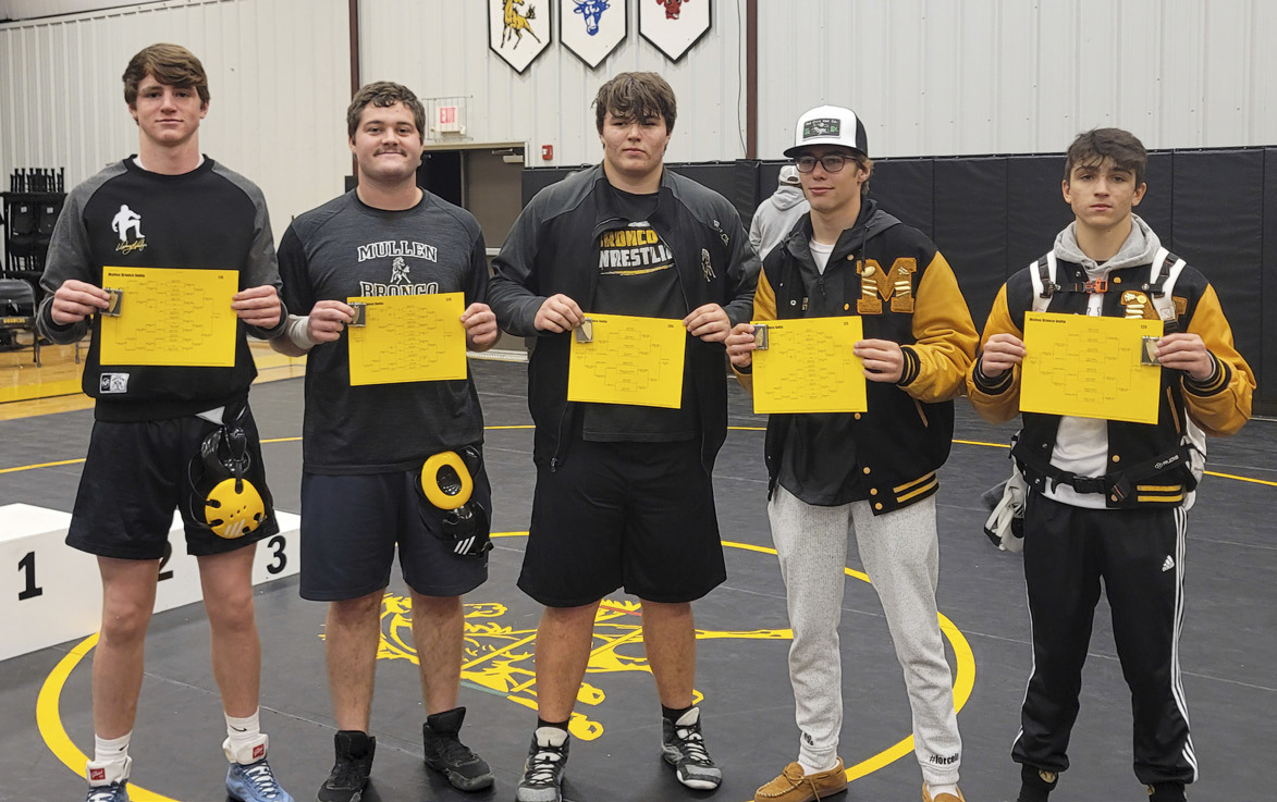 MHS wrestlers earn 5 gold medals