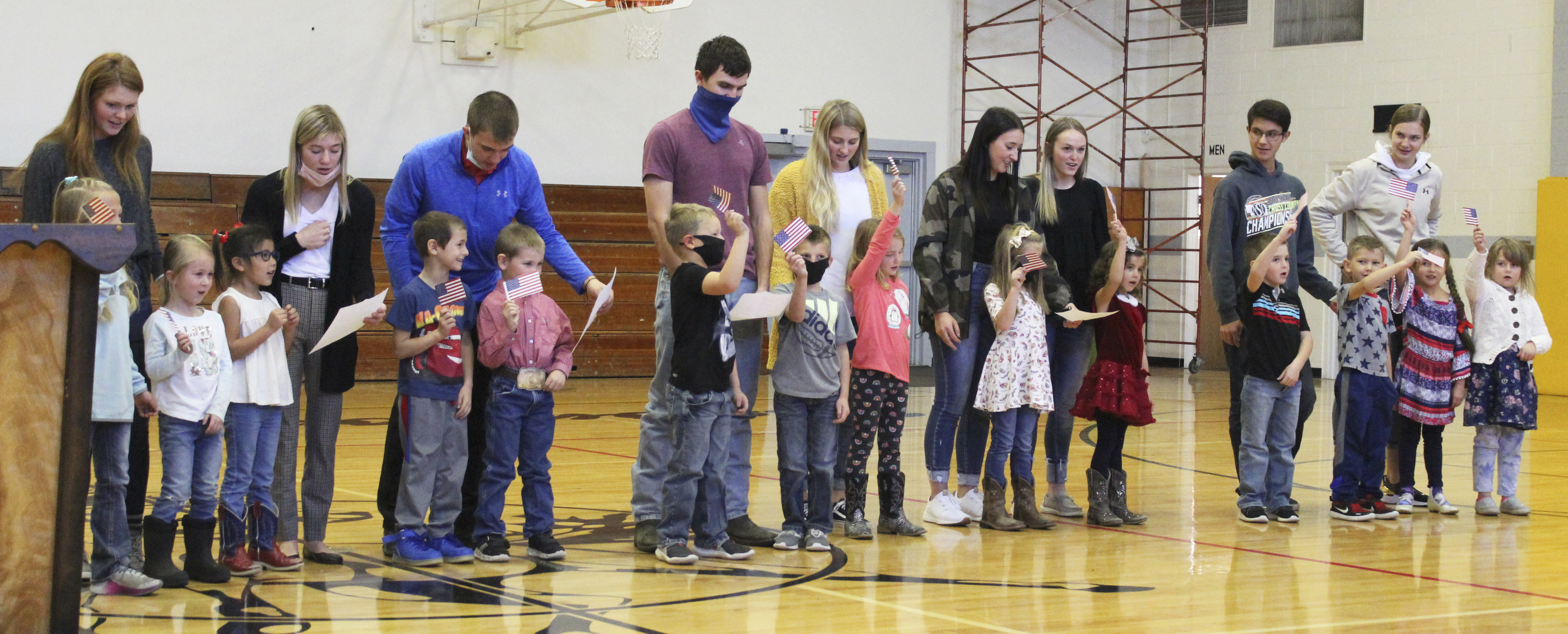 Mullen Public Schools holds Veterans Day program