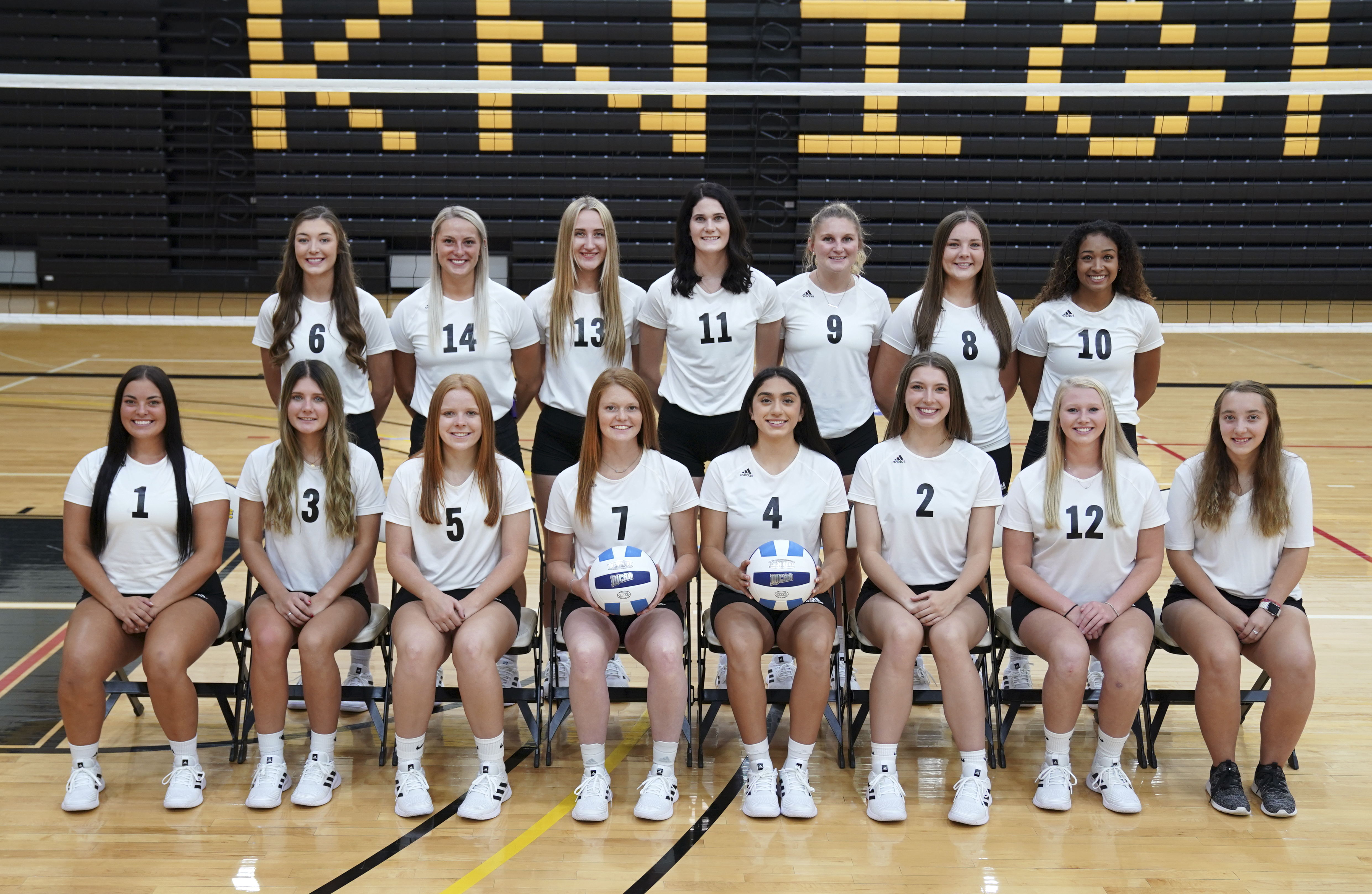 Kylie Licking of Mullen (#7) is a member of the North Platte Community College’s Volleyball team. courtesy photo