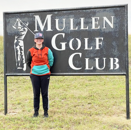 MHS Girls Golf: Corynn Corbin. Ron Taylor