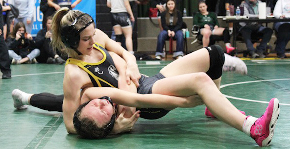 Georgia Wingebach competing at Dunning last Saturday. Tami Miller