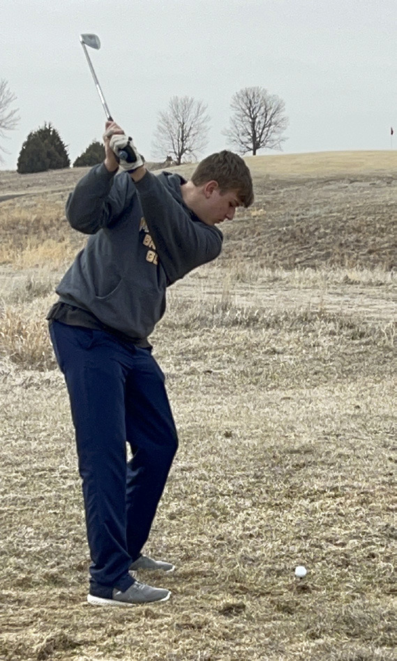 Freshman Jacob Walker competing in Stapleton last week. Mary Jo Walker
