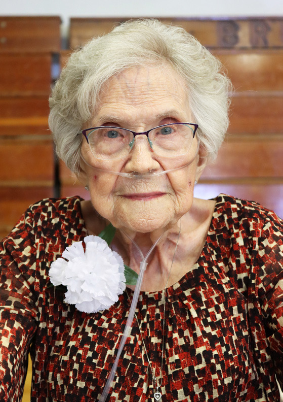 Oldest member attending: Irene (Sexton) Seidler, class of 1950.