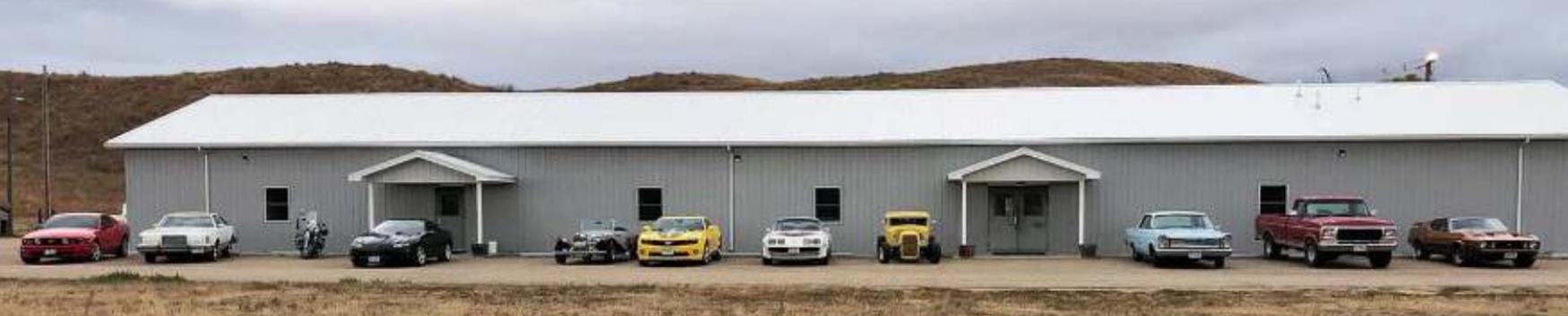 The Hooker Motor Club Poker Run vehicles on display at the fairgrounds on Saturday, Oct. 17. Amber Zimmerman
