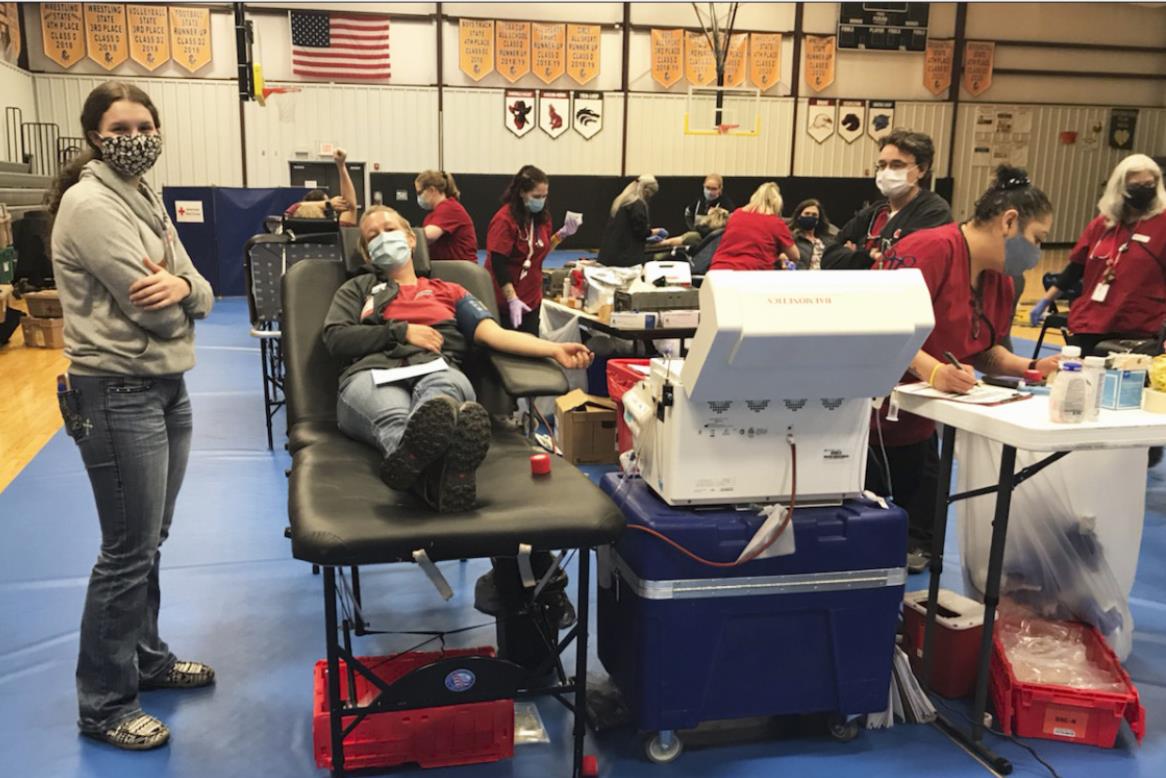 Scholarship blood drive held at MHS