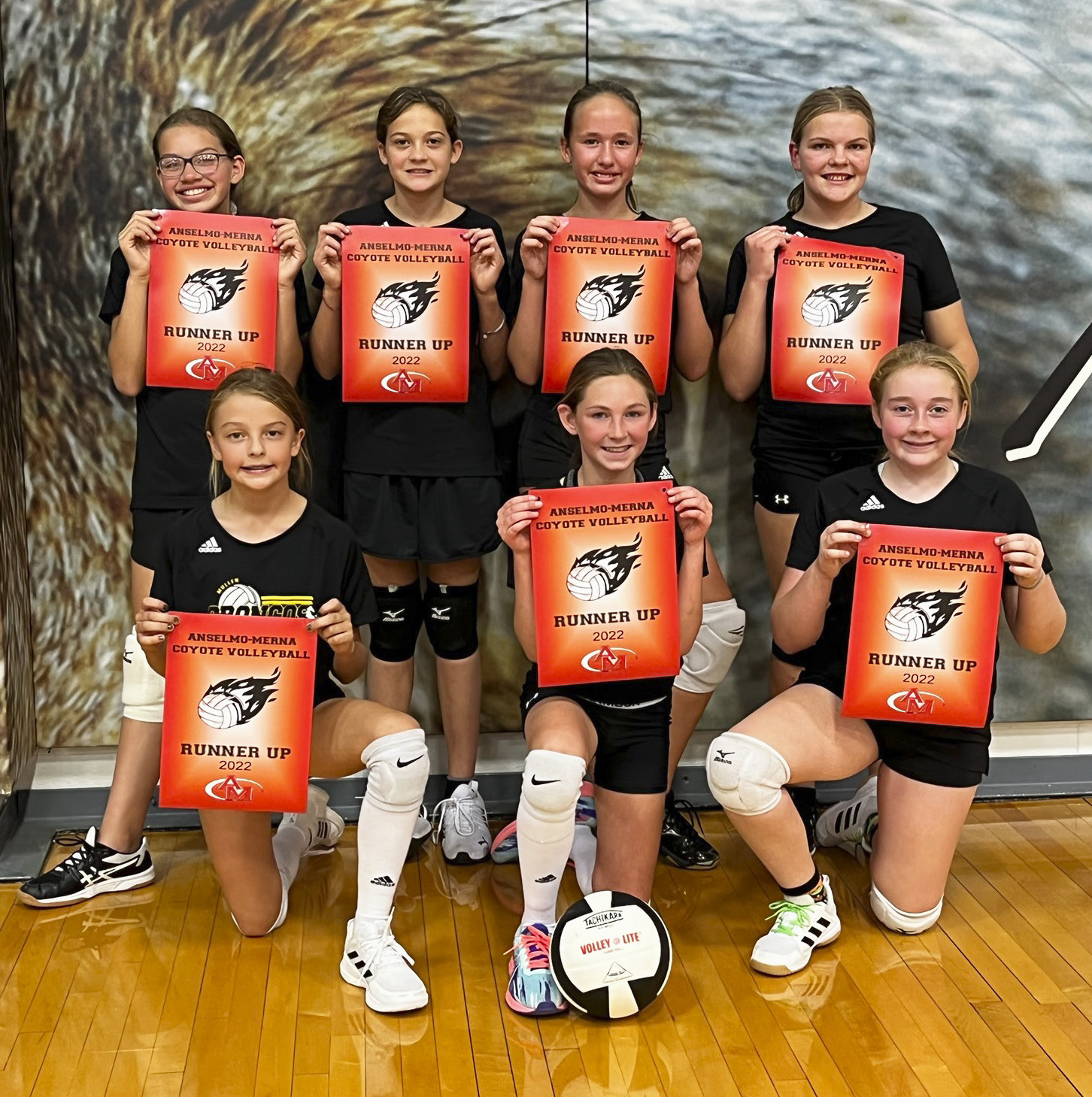 Youth volleyball teams place 2nd