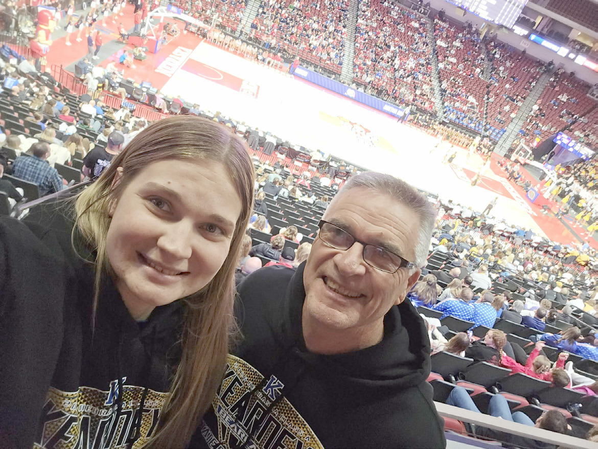 Mullen connections at state basketball