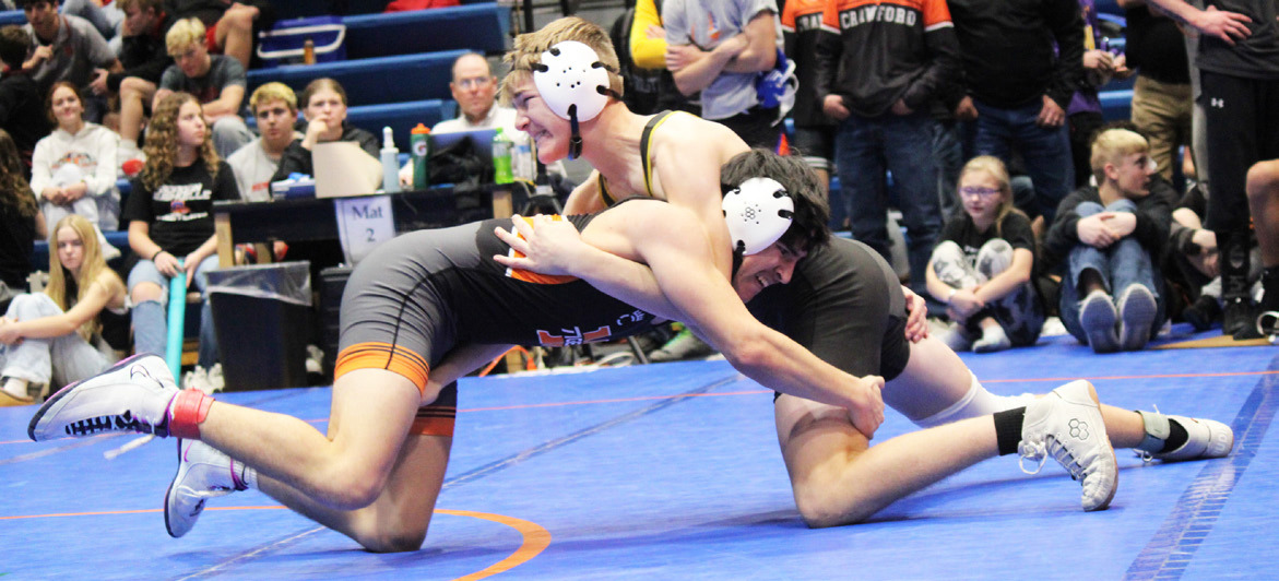 Colby Kessler competing in Gordon last Saturday. Kris Forsen