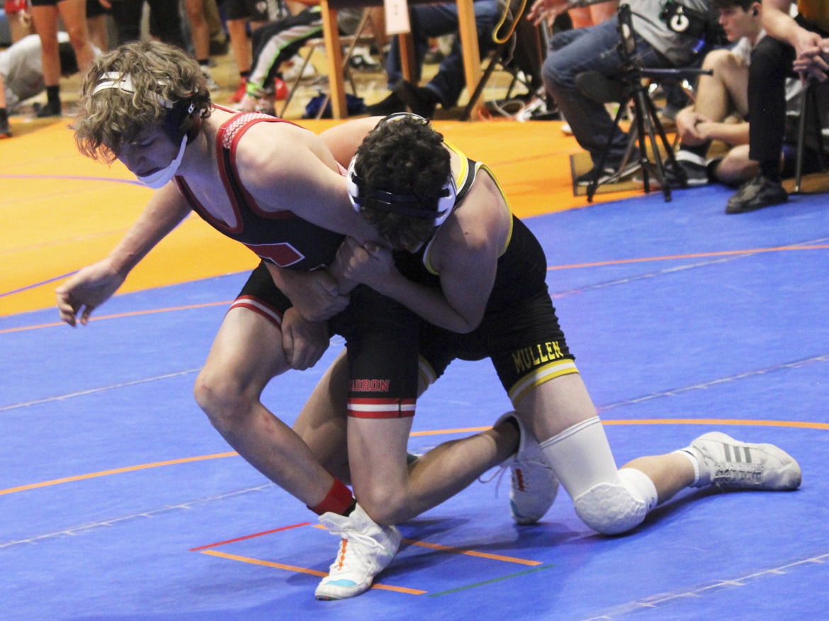 Jaylon Forsen in action last Saturday. Kris Forsen