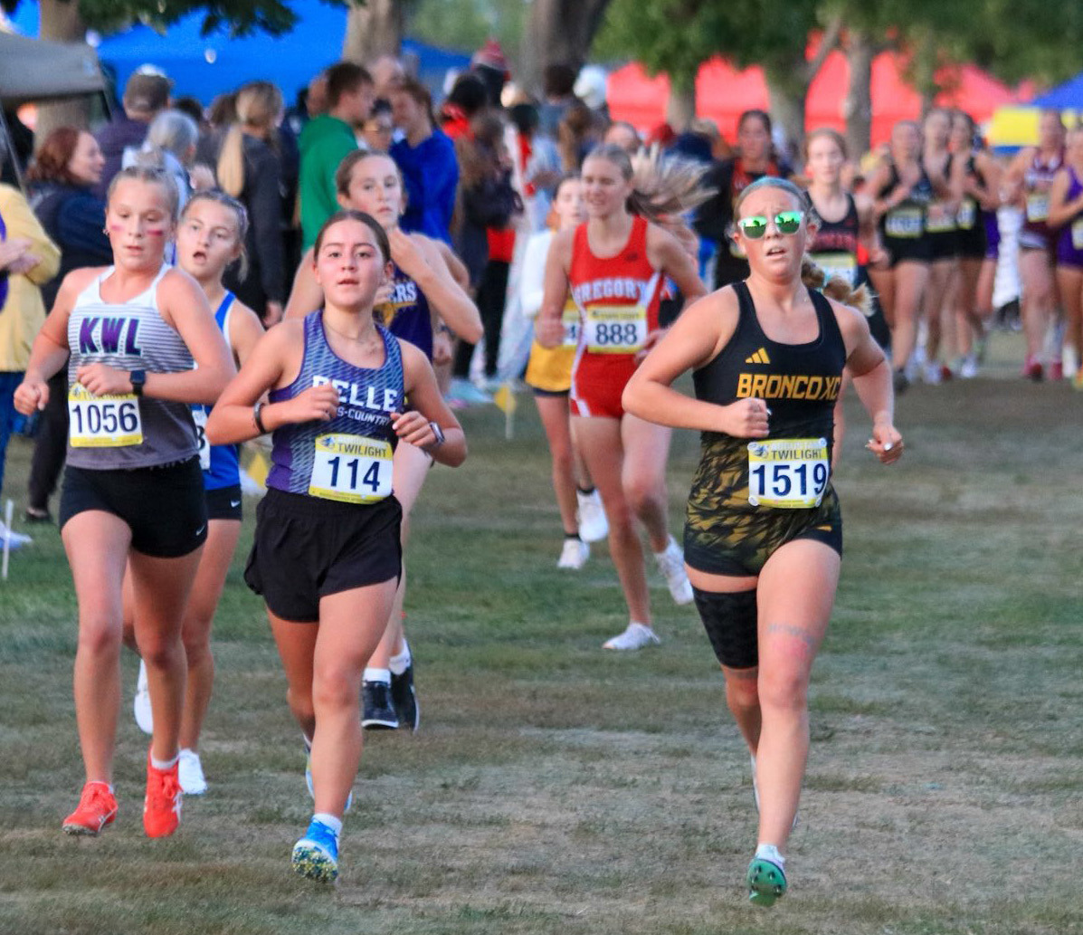 Riley Hegland competing in Sioux Falls last Friday. Carolee Brown