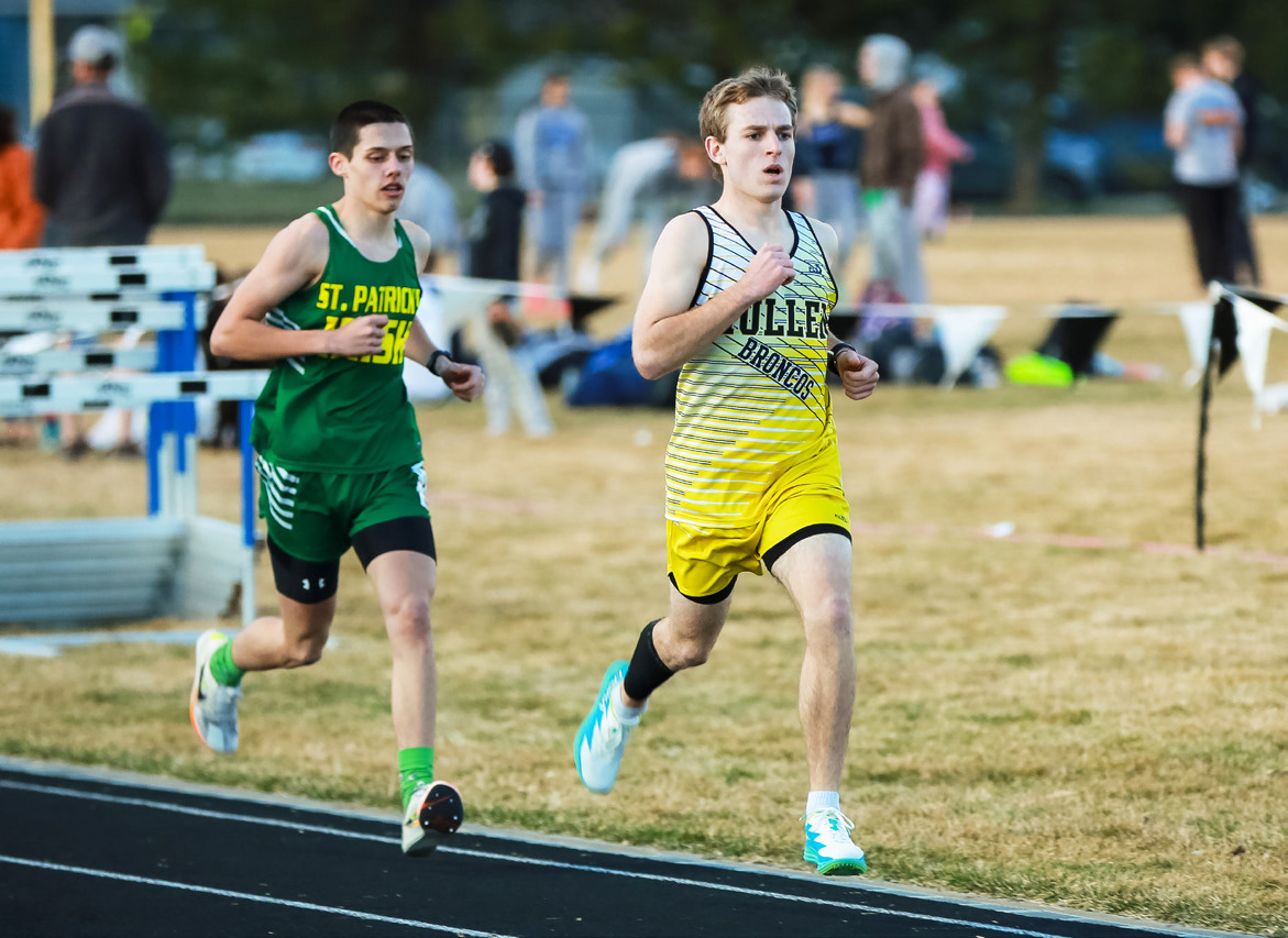 Kyle Finney placed 4th in the 3200 at Hershey.