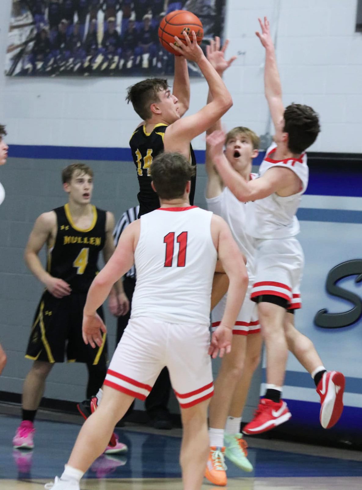Jacob Walker puts up a shot in MNAC action. Carolee Brown