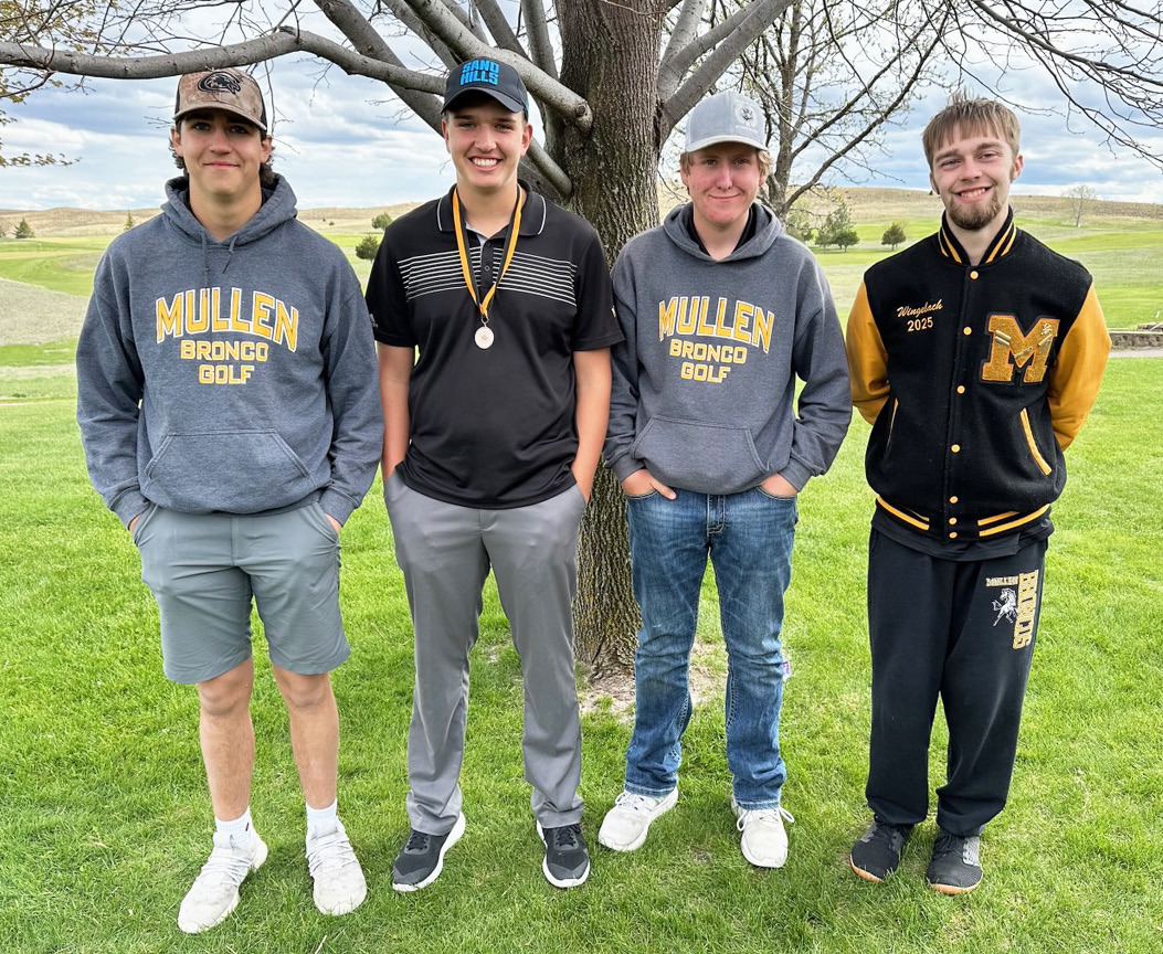 L-r: Jarren Forsen, Jacob Walker, Corben Kissire, Jacob Wingebach. Clint Svoboda