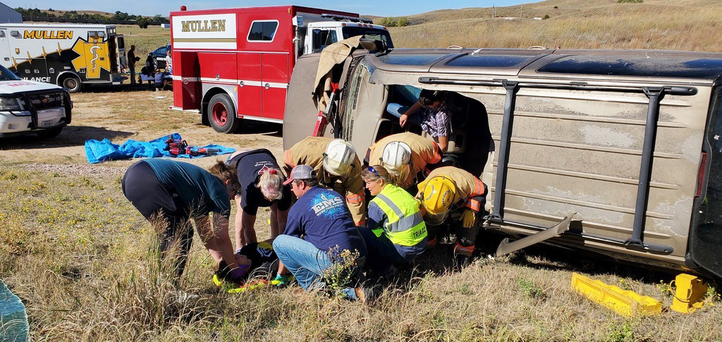 Mullen EMS has mass casualty incident training