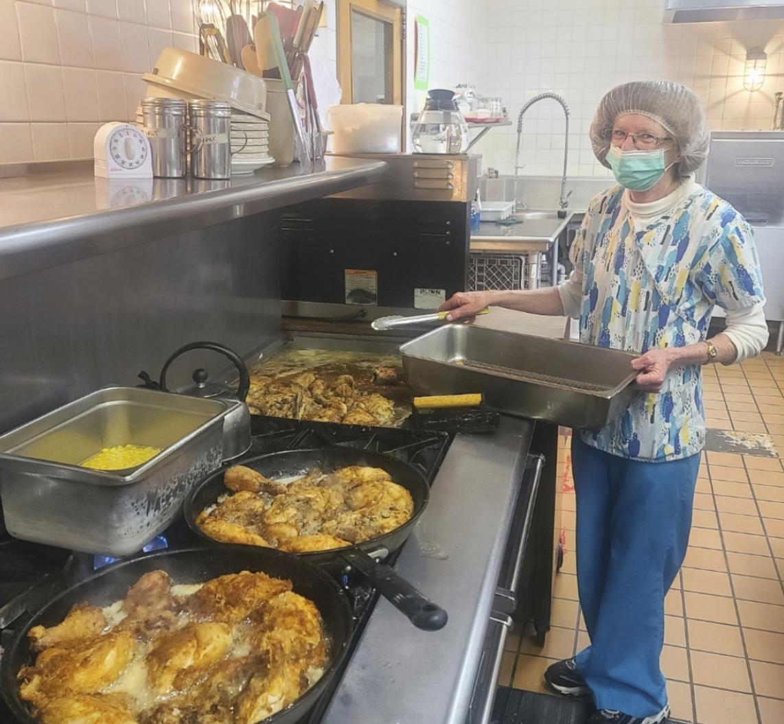 Tammy Dancer spoiled us last week with homemade pizza, runzas and fried chicken. Thank you, Tammy!