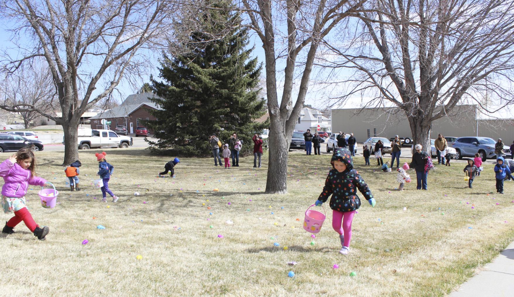Easter goodies galore at egg hunts