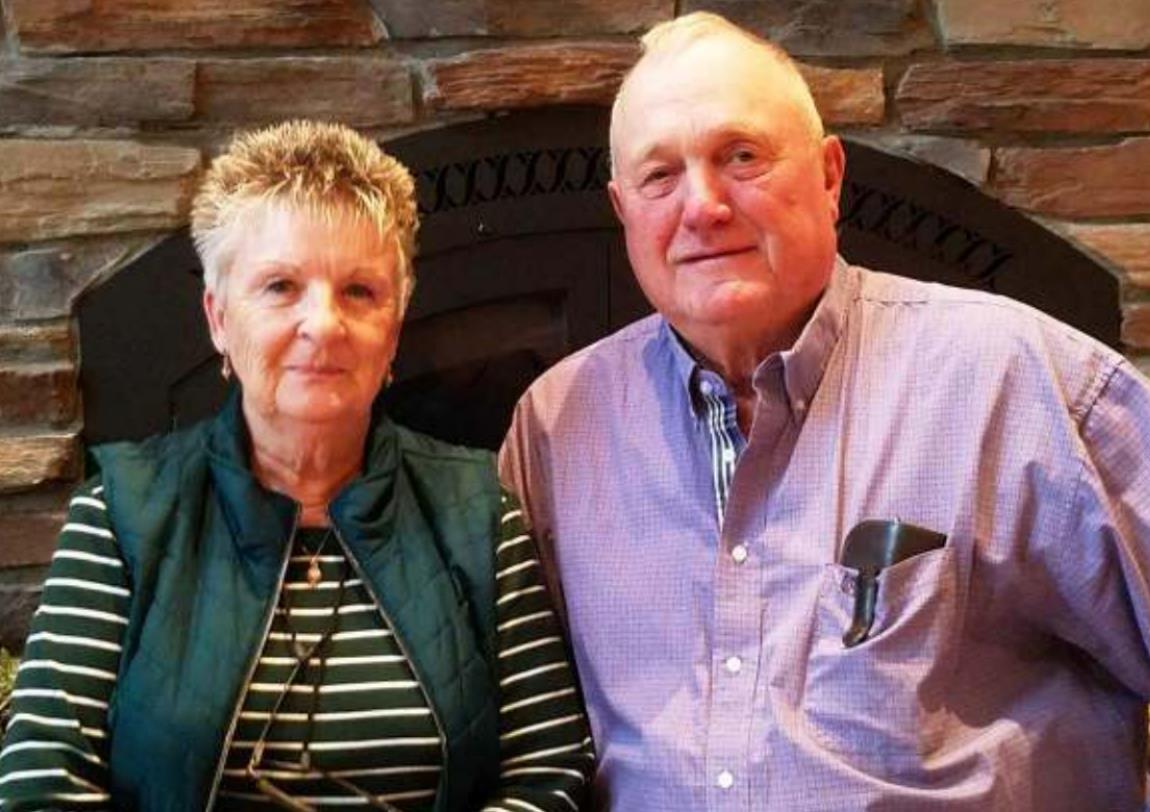 Don and Carol Moore, married for 54 years