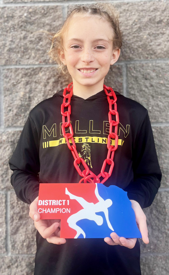 10 Mullen youth wrestlers qualify for state