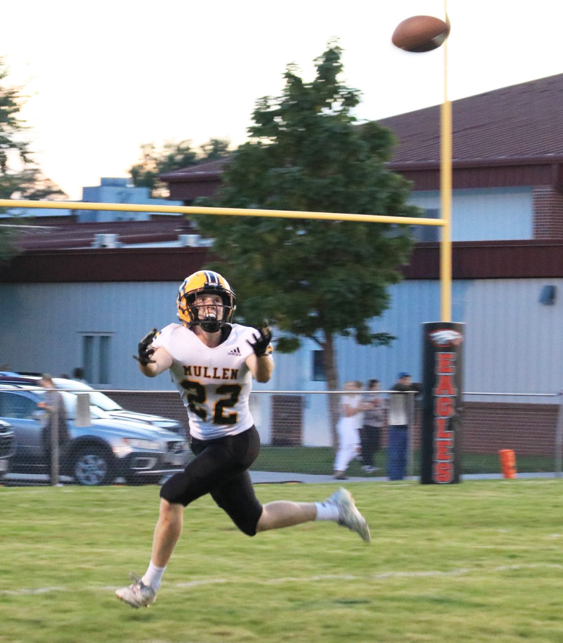 Brandon Hardin ready for a pass last Friday in Brady. Carolee Brown Photography