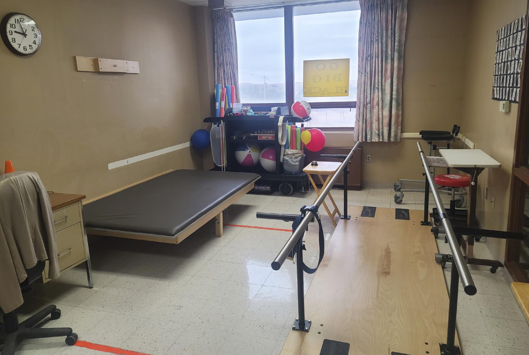 Some new equipment for the Restorative program.