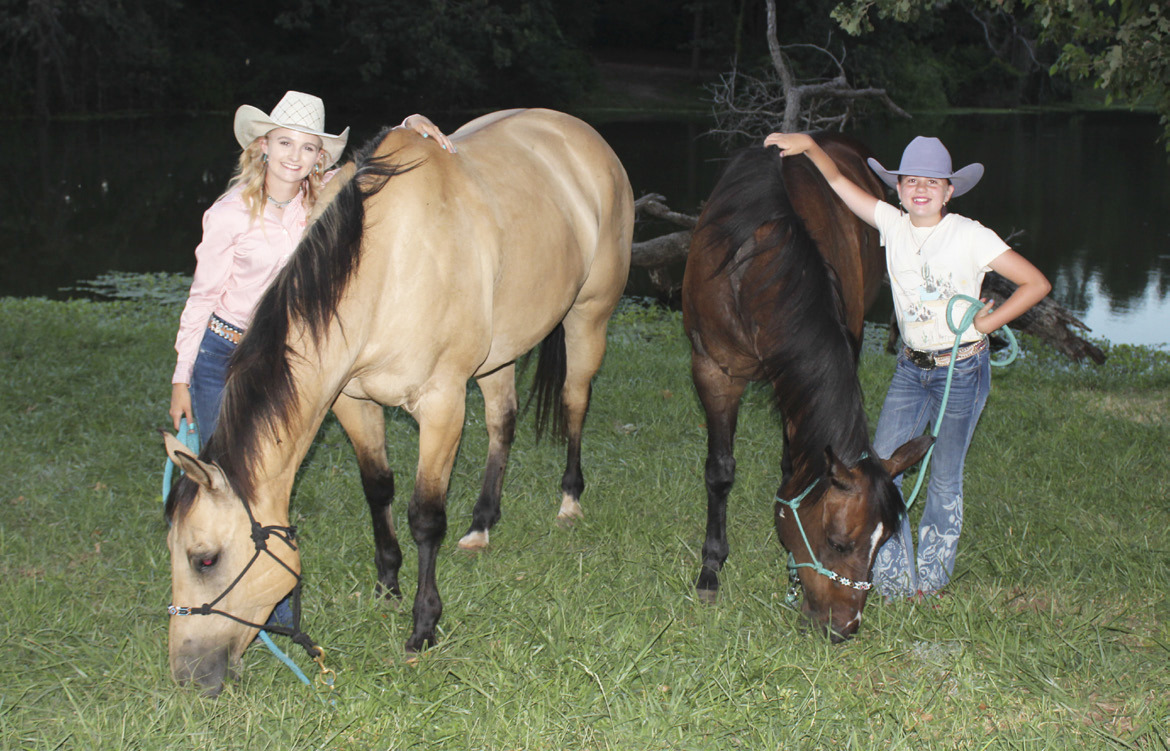 Ashton (left) and Audrabell Werth. Robyn Werth