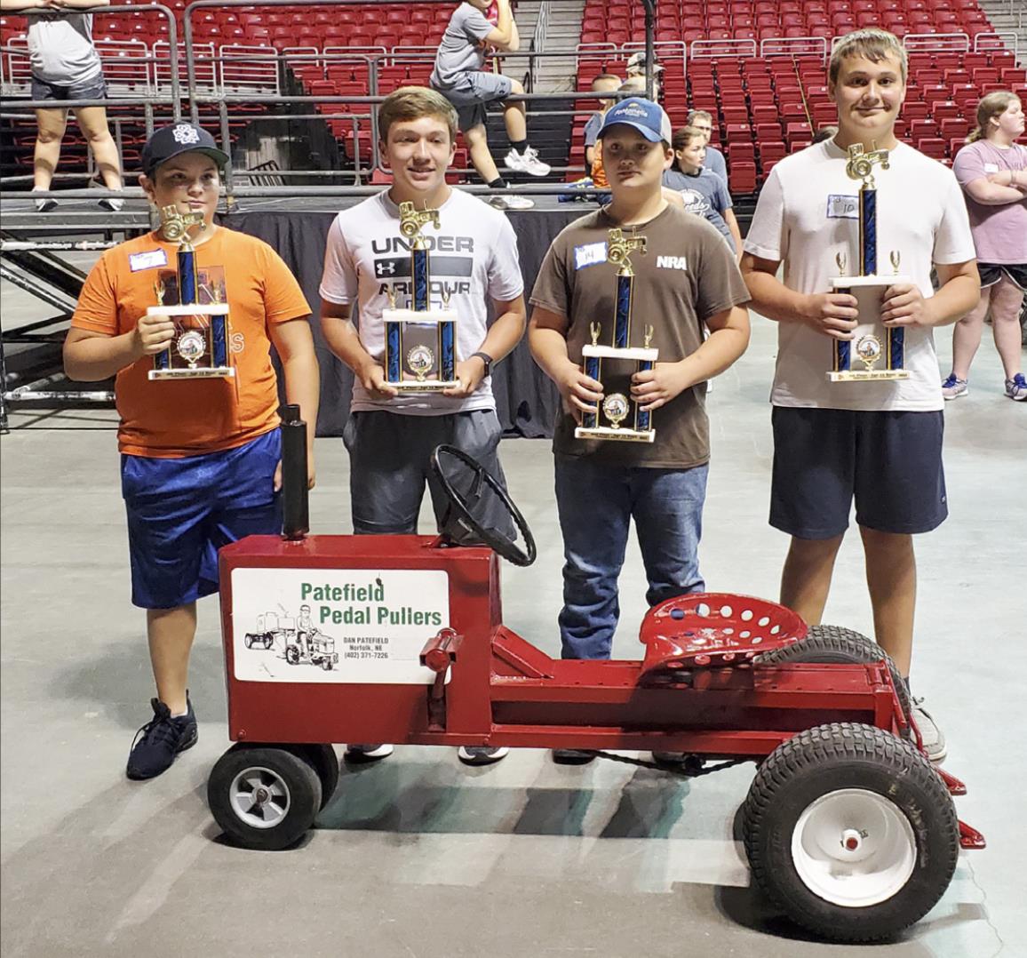 Kvanvig is State Pedal Pull Champion