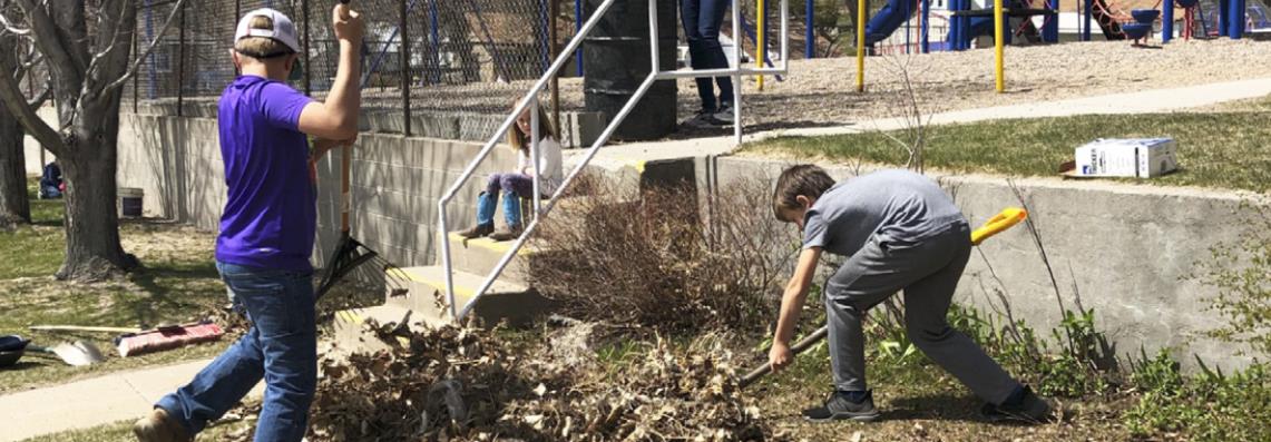 Earth Day clean up