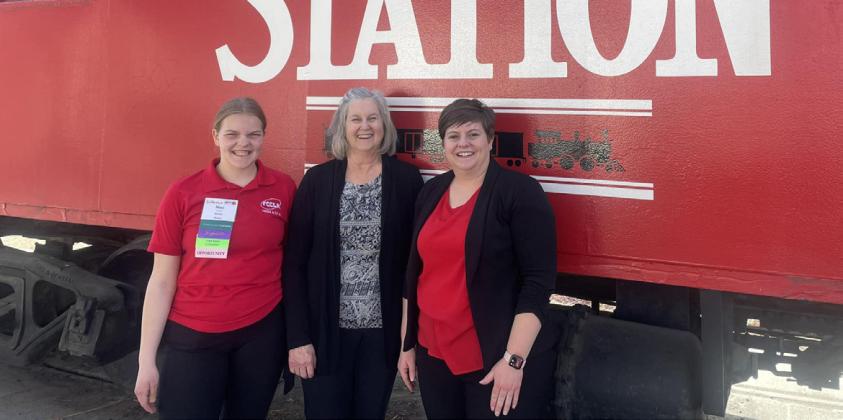 Mullen was represented at State FCCLA by three generations with 7th grader Maci Walz attending with her mom, FCCLA Advisor Kelli Walz and her grandma, Diana Brost, who is Mullen’s past FCCLA Advisor and attended as a sponsor and STAR evaluator.