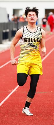 Nicholas Gonzalez competing in the 100 at Paxton. Megan Andersen