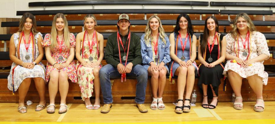 The MHS senior TeamMate mentees were recognized at Honors Night at the end of the school year (one was absent). Gerri Peterson