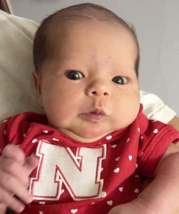 A girl, Jensie Anne, was born to Will and Ariel Neumeyer of Alma, Nebraska, on Sept. 13, 2024. She weighed 7 pounds 11 ounces and was 20 inches long. She joins three siblings, Wyatt, 7, Josephine, 6, and Walker, 4. Grandparents are Greg and Mary Jo Christensen of Alma and Bill and Helen Neumeyer of Mullen. Great-grandparents are Jean Christensen and the late Don Christensen of Alma, Jeanene Henricksen of Holdrege and Gene Schwartz of Holdrege.