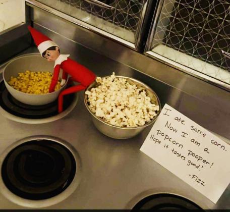 on the Tribune’s Facebook page to win this year’s Elf on the Shelf contest. The Peers family won a gift certificate to go bowling at Mullen’s Hondo Lanes, courtesy of the Tribune. Congratulations! Cooper and Bennett Peers’ elf, Fizz, received the most votes
