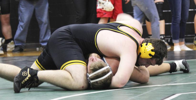 Tel Kvanvig competing at the Knights Invite last Saturday. Kris Forsen