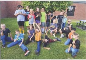 STEM Club met for the first time this school year on Tuesday, Sept. 12. The 4th-6th graders got to learn about leaf sizes on trees and how it helps with photosynthesis. Tawn Jewell