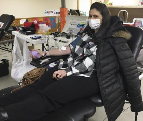 36 units collected at Monday’s blood drive