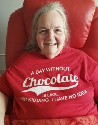 Ann Connell has so many fun shirts.