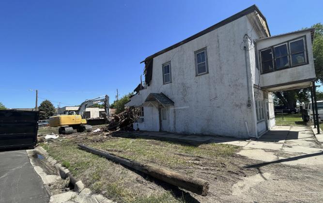 Downtown properties demolished by 2-D Properties