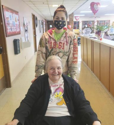 Kelsey Pettit with Ann Connell. Thanks Kelsey!