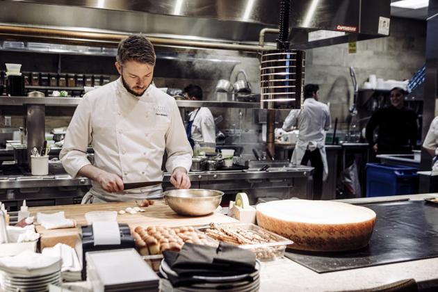 Chef Zach Midgett works in the Casa Bovina kitchen. Midgett came to Lincoln from Napa Valley’s famed French Laundry. He’s one of several alums of famed U.S. restaurants who now work at the Lincoln restaurant. His ultimate goal: A James Beard award while at the restaurant. Joshua Foo