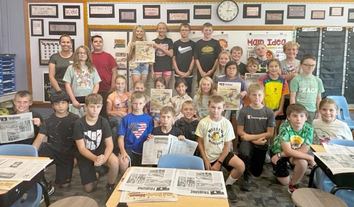 Mullen 4th-5th graders are pictured back, l-r: Gerri Peterson, Hunter Gray, Kendall Phipps, Emri Dent, Cylas Dent, Duke Miller, Ella Walz, Jackson Newman, Jedd Kraus, Caleb Deibler. Middle: Taylor Cash, Elle Gracey, Avery Vinton, Keira Kearns, Finley Mundorf, Ayden Lee, Natalee Walker, Jaxyn Evans, Lillian Ericksen, Samuel Hessin. Front: Luke Cox, Lorenzo Gonzalez, Tuff Pettit, Ryden Ourada, Cooper Phillips, Kyler Marsh, Tripp Jewell, Gus Wingebach, Zach Hicks, Abbigail Mundorf. Beth Rice