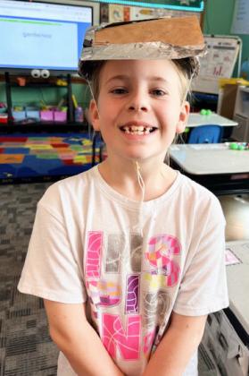 2nd graders design sun-smart hats