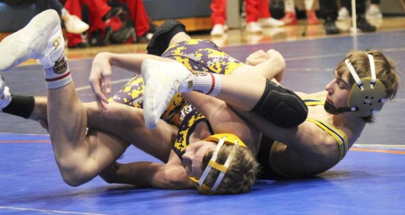 Eli Paxton claimed the 113 gold medal last Saturday. Kris Forsen