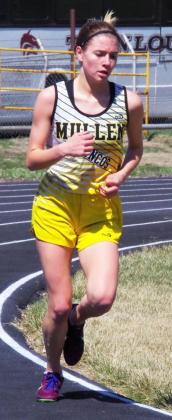 Josey French placed 2nd in both the mile and 2-mile.