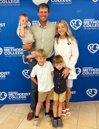 Becca Connealy is pictured with her husband Gabriel and their sons Finnegan, Martin and Mickey. courtesy photo