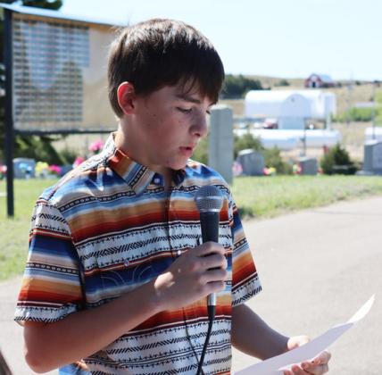 Winning Americanism essays read on Memorial Day