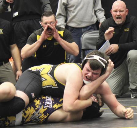 MHS wrestlers earn 5 gold medals
