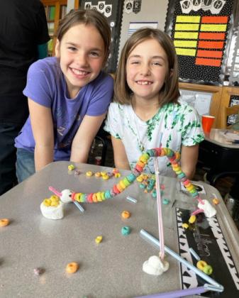 Pictured l-r: Logan Moore, Lillian Ericksen.