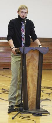 Mullen Public Schools holds Veterans Day program